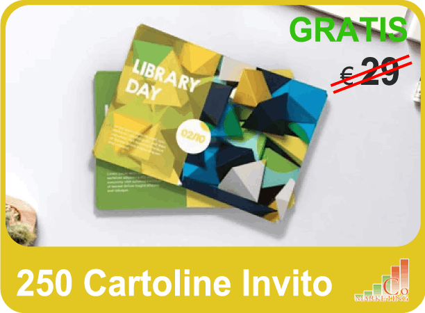 250 Cartoline Invito